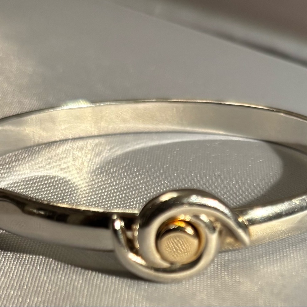 Sonya ltd Sterling & gold Hurricane bracelet